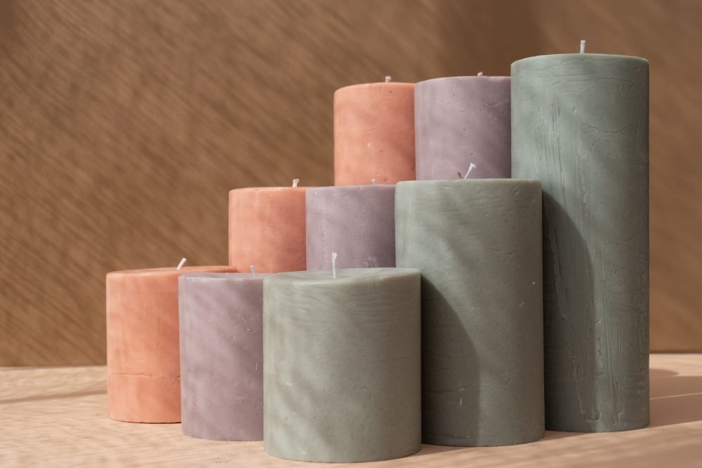 70mm Round Pillar Candles
